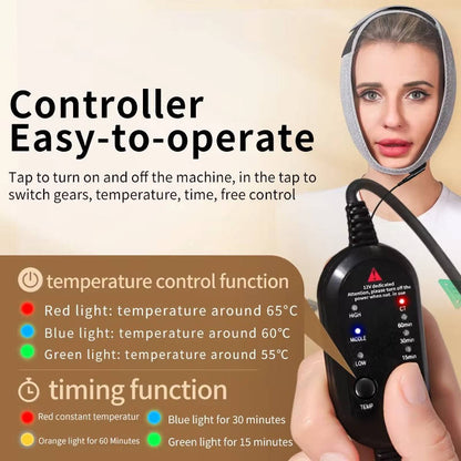 Face Heating Pad with 3 Temperature Settings for Jaw and Chin Warmth