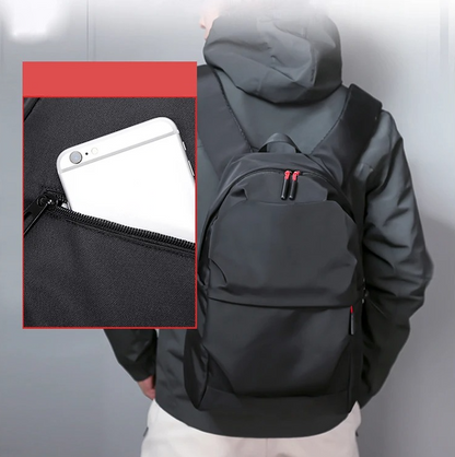 Water Resistant Laptop Backpack with Padded Sleeve and Airflow Back Panel