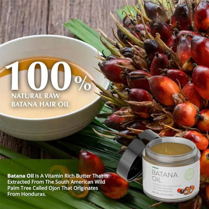 Raw Batana Oil Hair for Hair Conditioning and Scalp Moisture