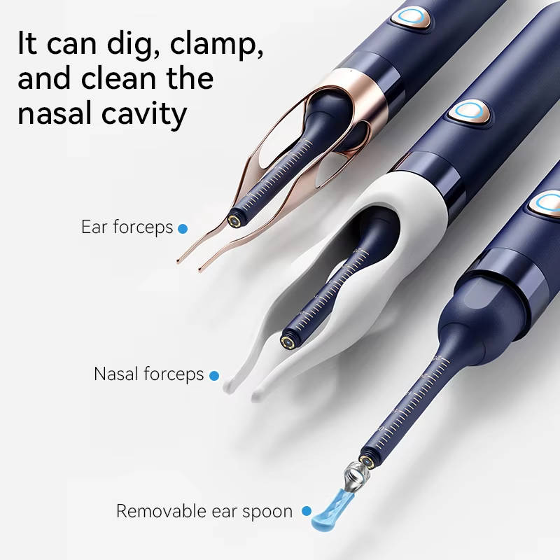 Visual Ear Cleaning Tool with HD Camera Video and Storage Case