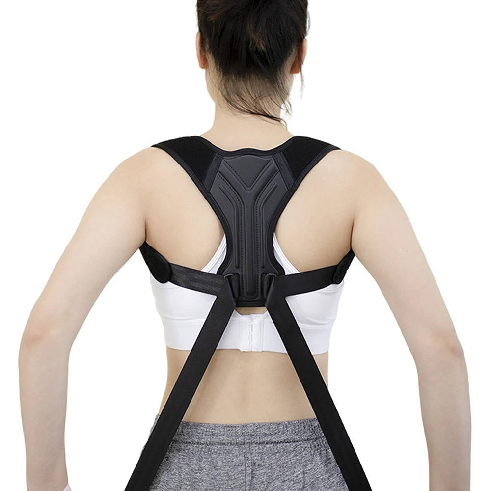 Upgraded Adjustable Upper Back Shoulder Posture Corrector Support