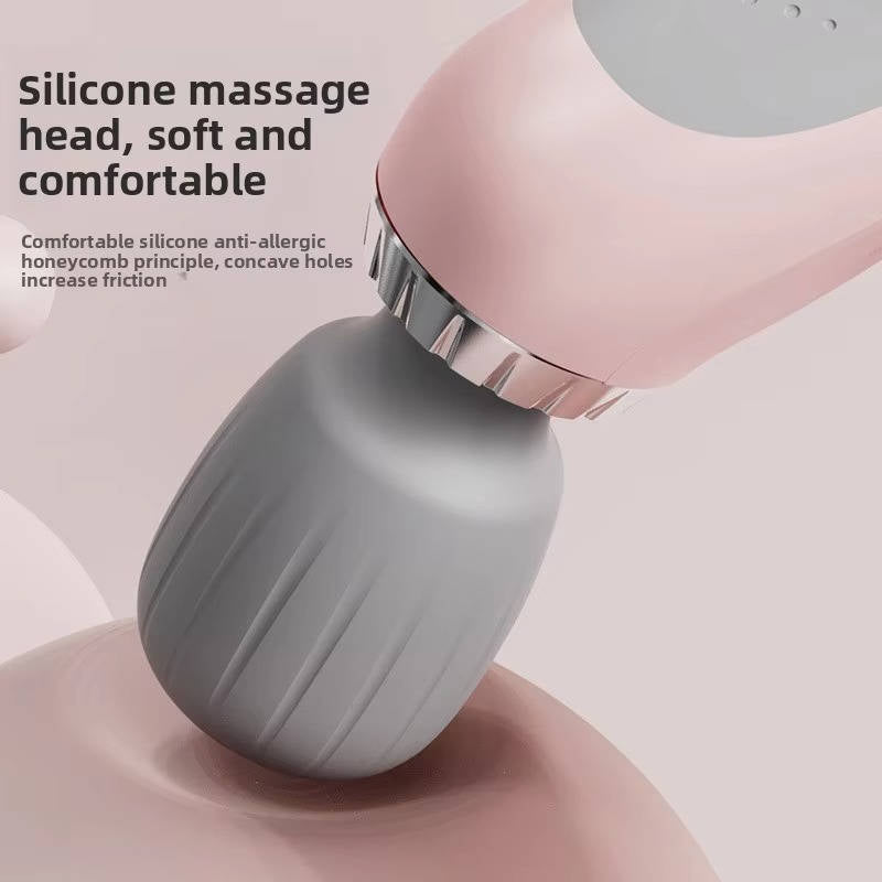 Portable Handheld Massager, Cordless 5 Speed USB Rechargeable Wand Massager for Back, Neck and Legs