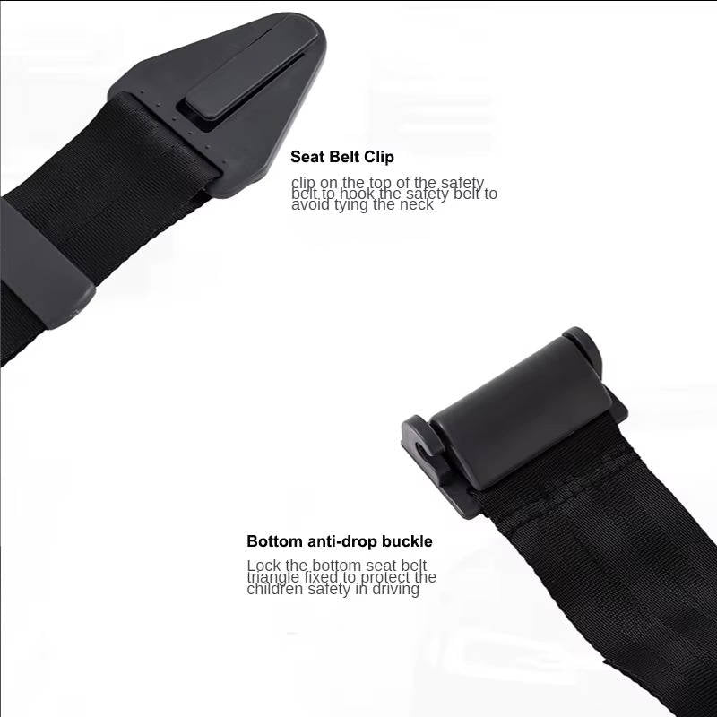 Kids Seat Belt Positioner with Adjustable Fit for Car Use