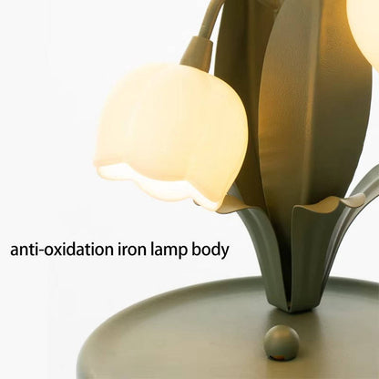 Artificial Rose Bonsai Table Lamp with USB Power and 3 Light Modes