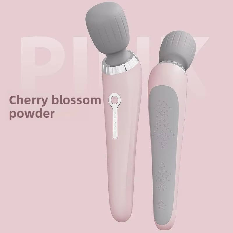Portable Handheld Massager, Cordless 5 Speed USB Rechargeable Wand Massager for Back, Neck and Legs