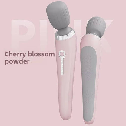 Portable Handheld Massager, Cordless 5 Speed USB Rechargeable Wand Massager for Back, Neck and Legs
