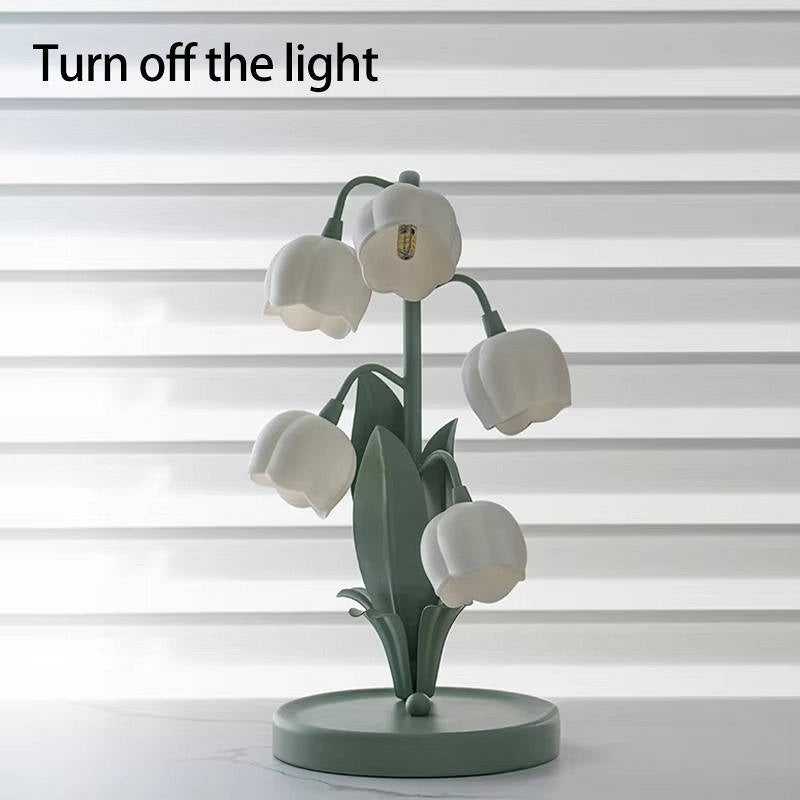 Artificial Rose Bonsai Table Lamp with USB Power and 3 Light Modes