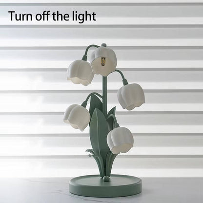 Artificial Rose Bonsai Table Lamp with USB Power and 3 Light Modes