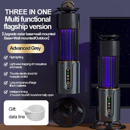 Indoor UV Mosquito Trap with Rechargeable Battery