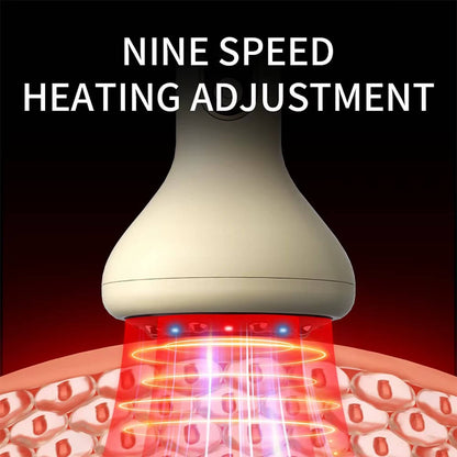 Rechargeable 3 in 1Vacuum Cupping Massager with Heat and LED Display