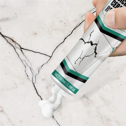 Tile Repair Paste Kit with Spatula and Sandpaper for Chips and Cracks