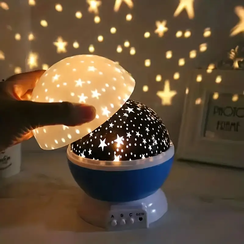 Calming Star Projector Night Light with Sky Projection and Music