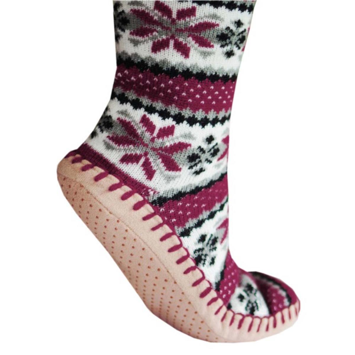 Rechargeable Heated Lounge Slippers with Carbon Fiber Sole and 3 Heat Modes for Sizes 7 to 10