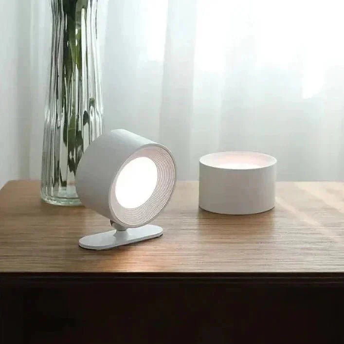 Rotatable Magnetic Wall Lamp with 360° Adjustment and 12-Hour Battery