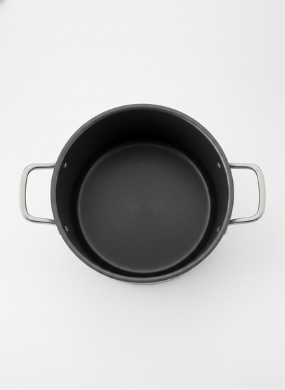Gray Stock Pot Kitchen