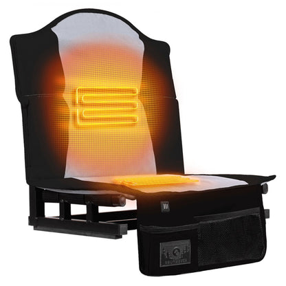 Vantage Heated Stadium Seat - front view | Silarius