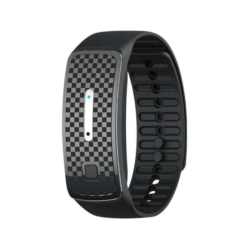 Ultrasonic Mosquito Repellent Bracelet with USB Rechargeable Battery and Adjustable Strap