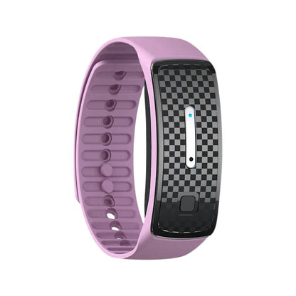 Ultrasonic Mosquito Repellent Bracelet with USB Rechargeable Battery and Adjustable Strap
