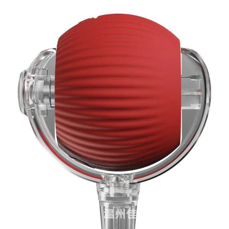 Battery Powered Rolling Ball Toy for Dogs with a Removable Tail in Six Colors for Indoor Play