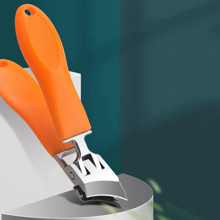Wide Jaw Nail Clippers with Stainless Steel Blades for Thick Nails