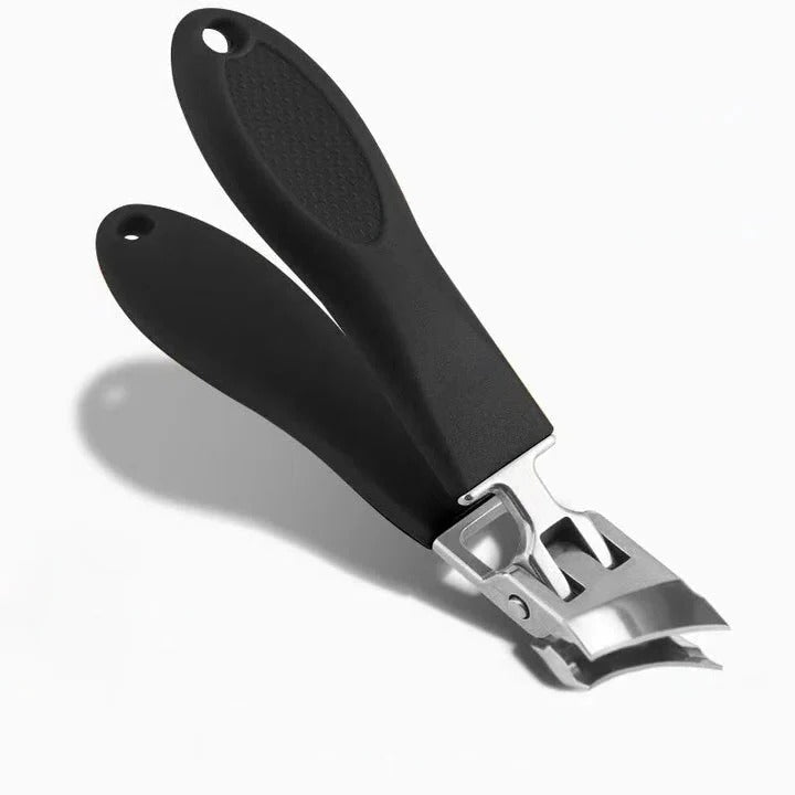 Wide Jaw Nail Clippers with Stainless Steel Blades for Thick Nails