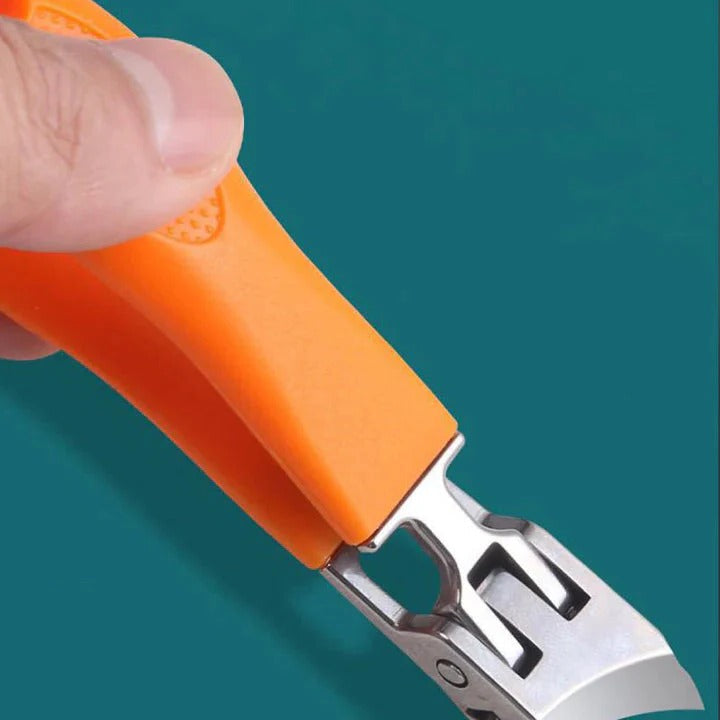 Wide Jaw Nail Clippers with Stainless Steel Blades for Thick Nails