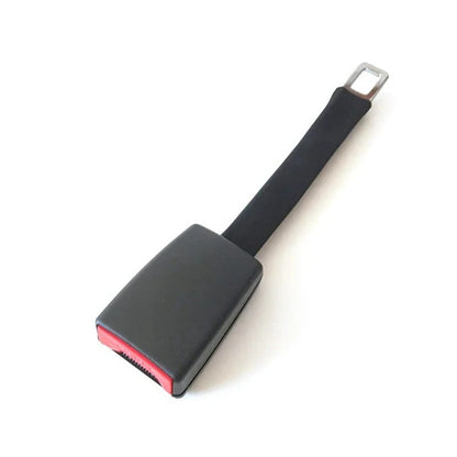 Seat Belt Extender with Rigid Steel Cable Core and Upright Buckle Holder 11 Inch