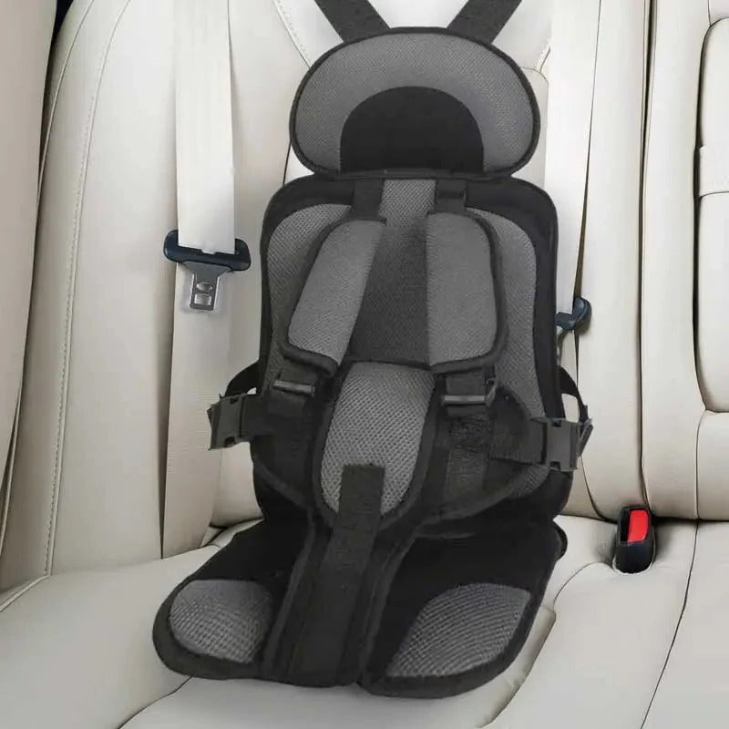 Child Booster Seat with Five Point Harness and High Density Foam Padding