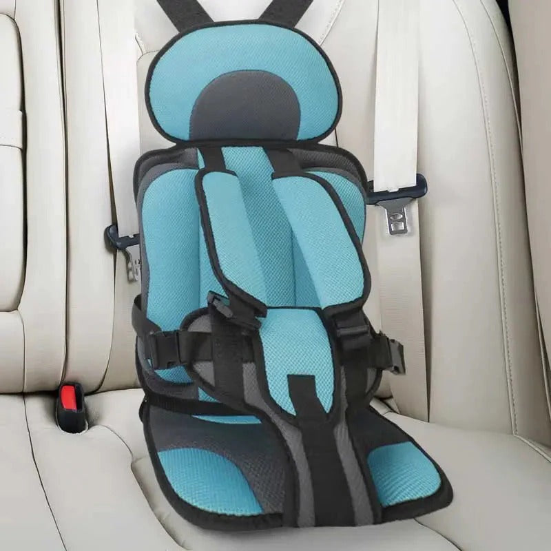 Child Booster Seat with Five Point Harness and High Density Foam Padding