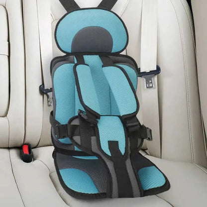 Child Booster Seat with Five Point Harness and High Density Foam Padding