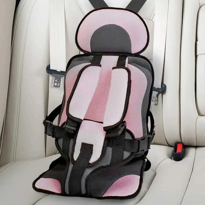 Child Booster Seat with Five Point Harness and High Density Foam Padding