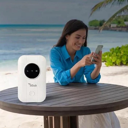 Portable Wireless Router with 150 Mbps Speed and 5G Network Support for Travel