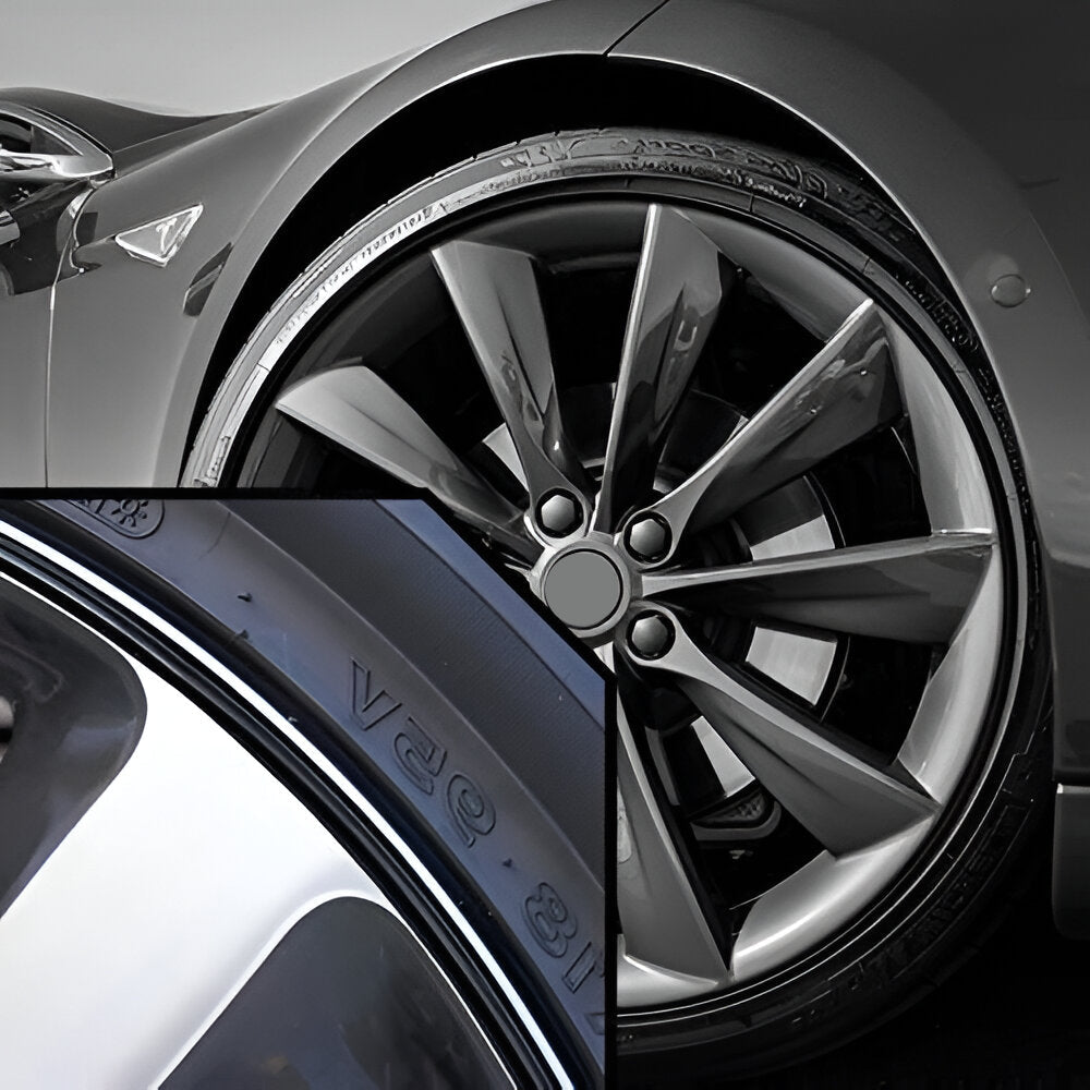 Wheel Rim Protective Strip with Adhesive Backing and Booster, 8 Meter Roll