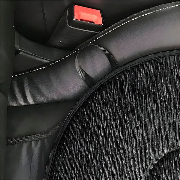 Rotating Seat Cushion with 360-Degree Swivel and Foam Padding for Cars and Office Chairs