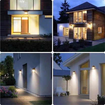 Solar Motion Sensor Light with Warm White LED and Weatherproof Housing