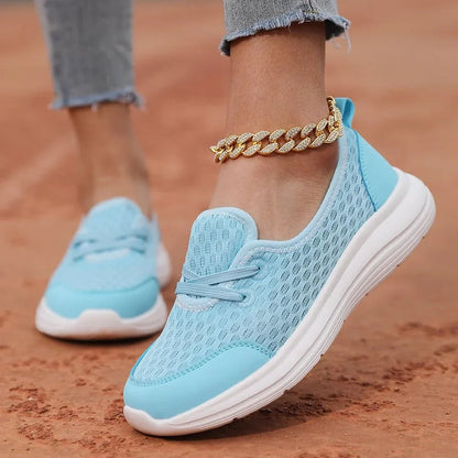 Orthopedic Mesh Shoes with Memory Foam Footbed and Arch Support, Slip Resistant