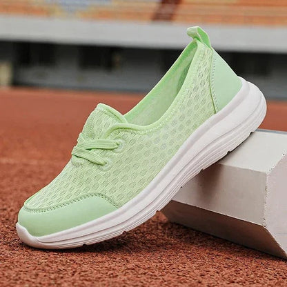 Orthopedic Mesh Shoes with Memory Foam Footbed and Arch Support, Slip Resistant
