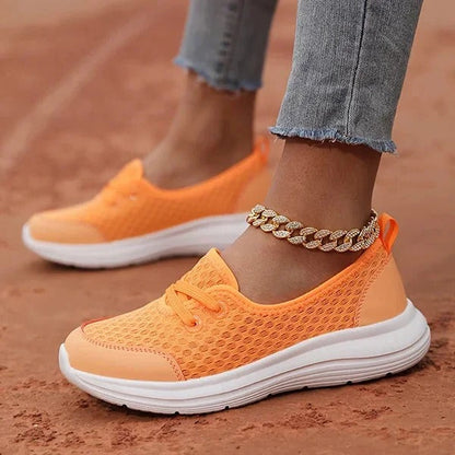 Orthopedic Mesh Shoes with Memory Foam Footbed and Arch Support, Slip Resistant