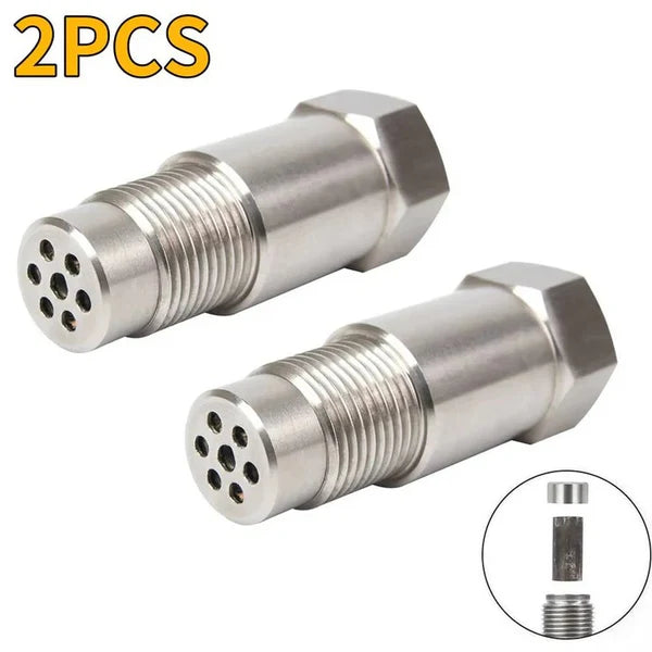 O2 Sensor Adapter M18 × 1.5 with Mini Converter, Set of 2