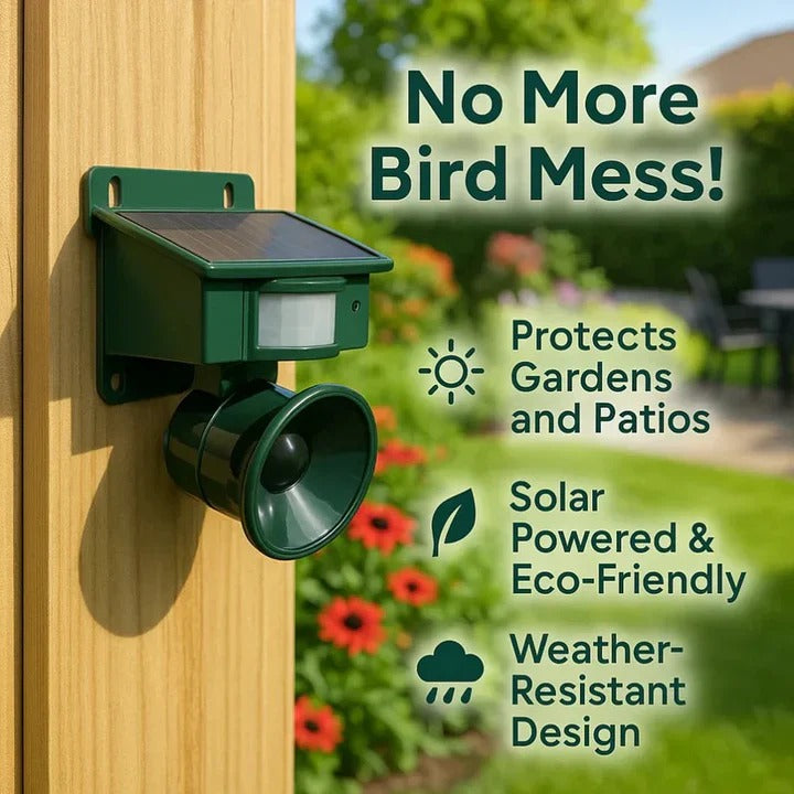 Automatic Bird Deterrent with Motion Detection for Crows