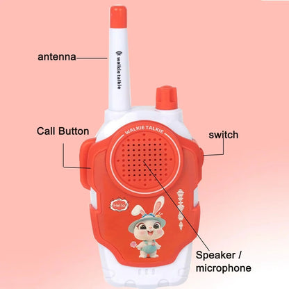 Kids Walkie Talkie Set of 2 - Mini Two Way Radios
