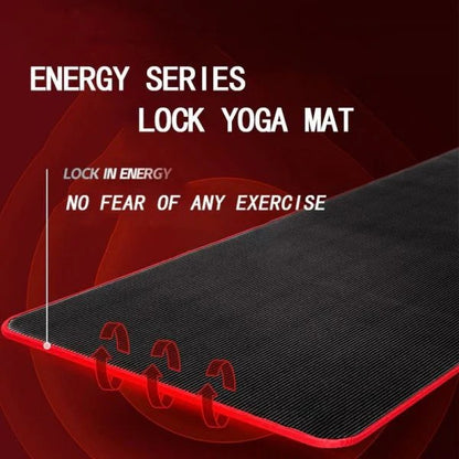 High Density Yoga and Exercise Mat with Extra Cushioning Men
