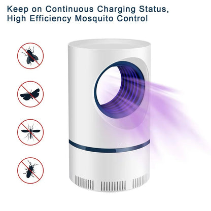 Electric LED Mosquito Trap Lamp for Indoor Insect Control