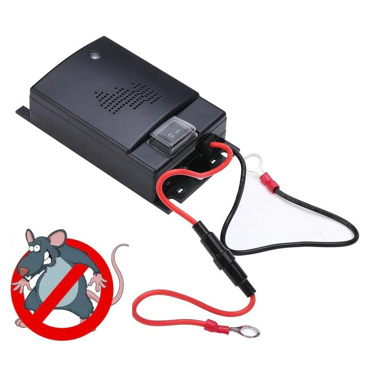 Under-Hood Ultrasonic Rodent Deterrent for Cars and Trucks