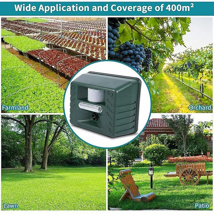 Outdoor Ultrasonic Pest Deterrent For Woodpeckers And Birds