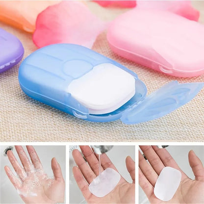 Travel Soap Paper Sheets for Travel, Hiking, and Trips