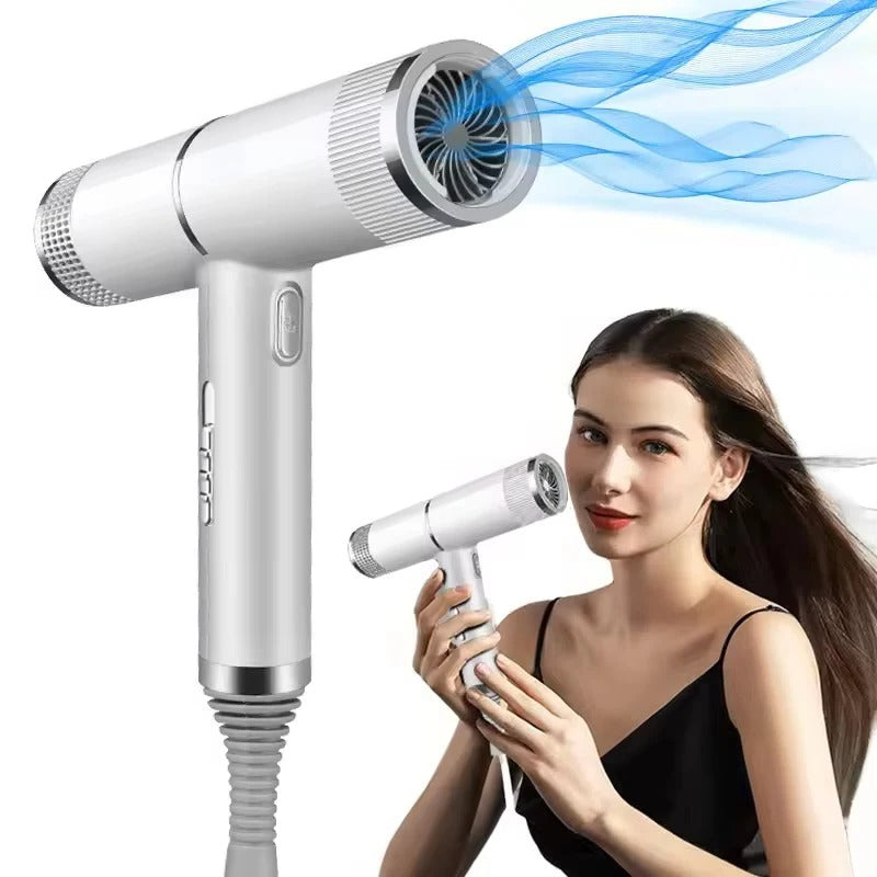 High-Power Hair Dryer - Ionic Fast-Drying with Cold Shot