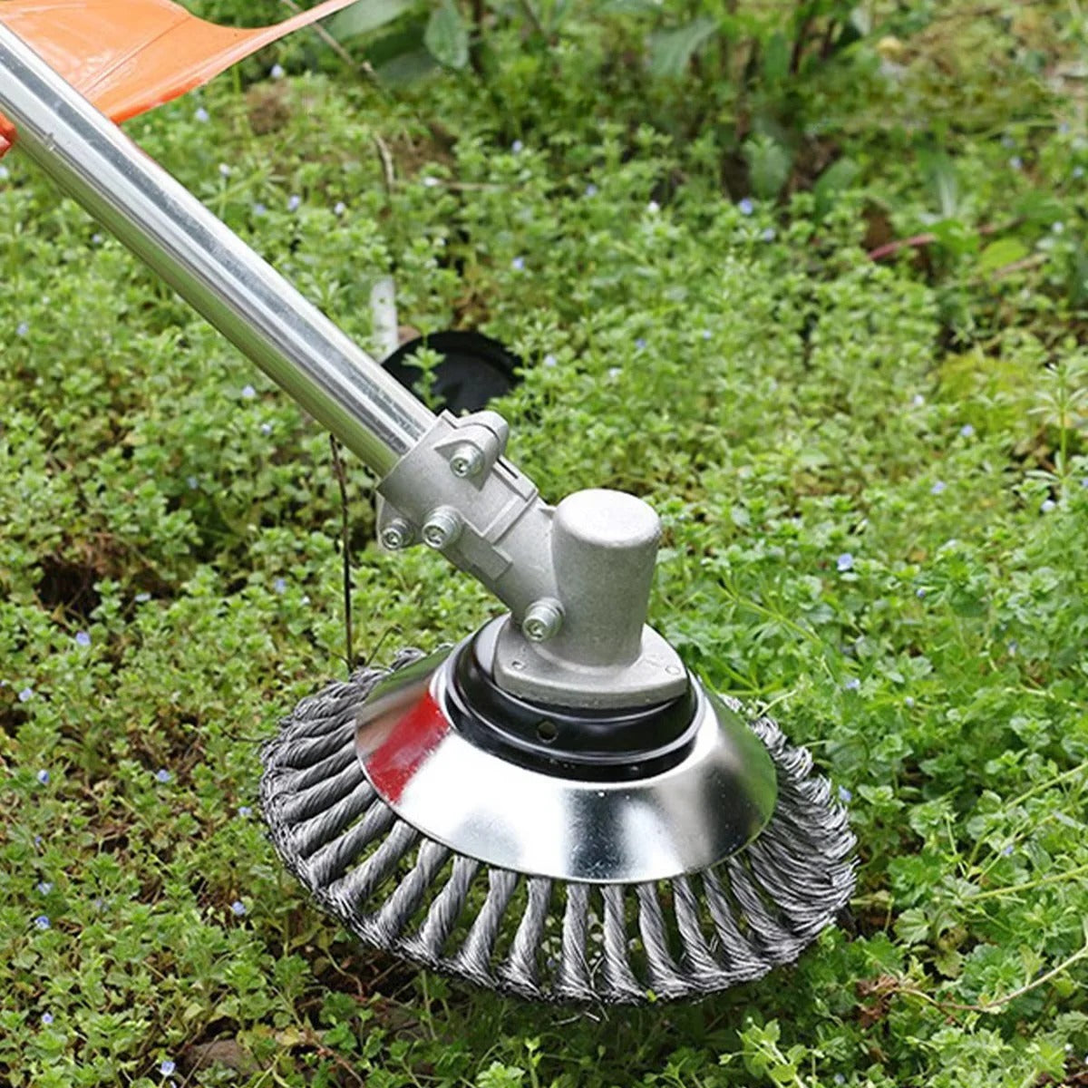 Steel Wire Weed Trimmer Head - 6 and 8 Inch Brush Cutter Blade