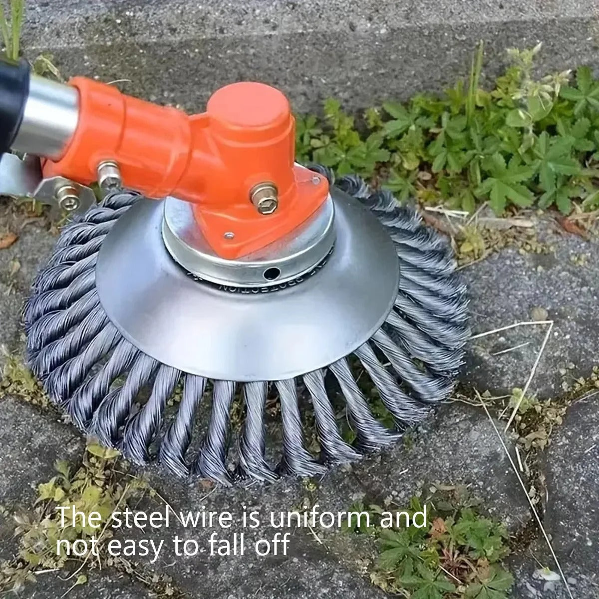 Steel Wire Weed Trimmer Head - 6 and 8 Inch Brush Cutter Blade