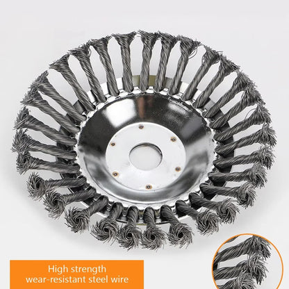 Steel Wire Weed Trimmer Head - 6 and 8 Inch Brush Cutter Blade